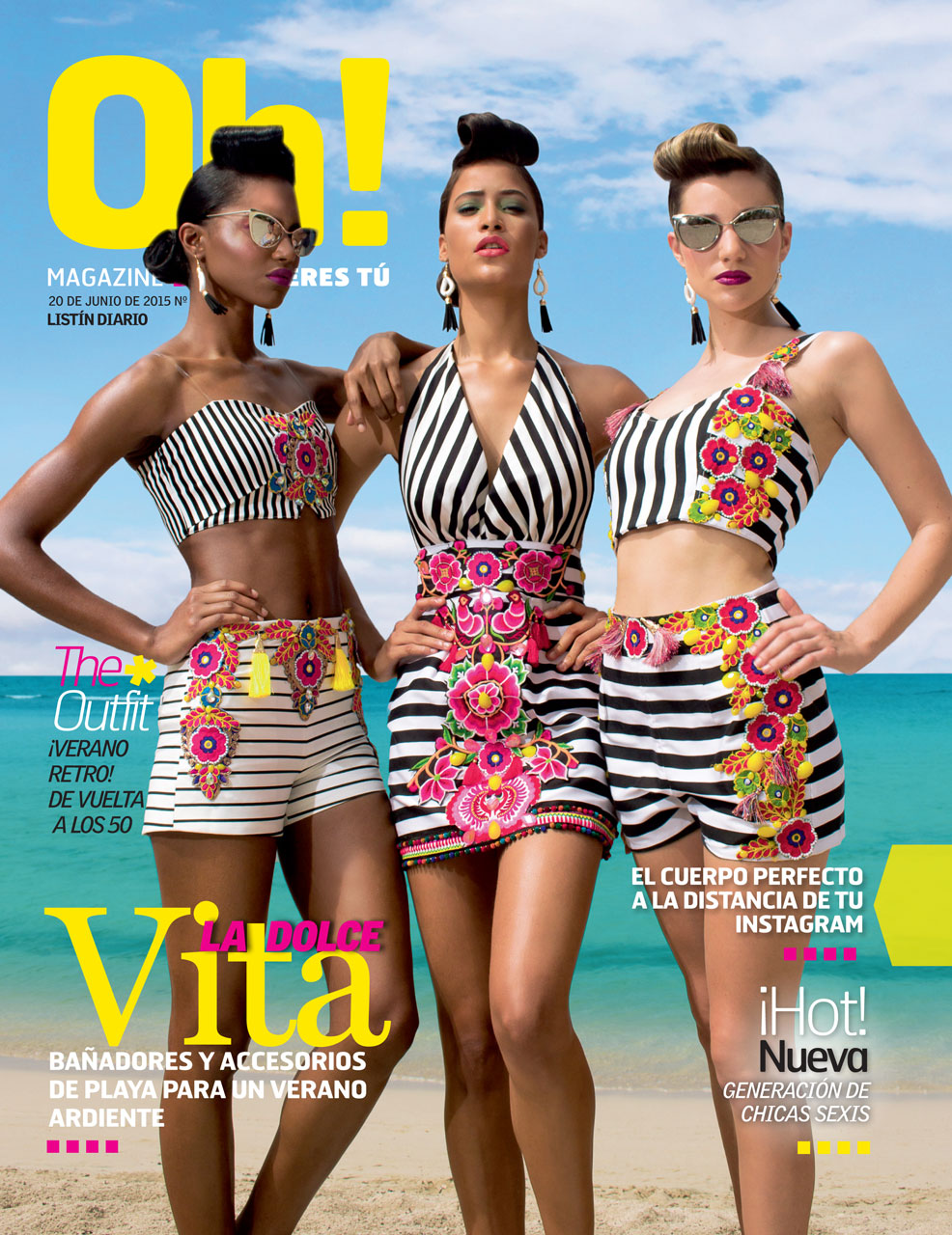 Portada Oh Magazine by MININOSTUDIO